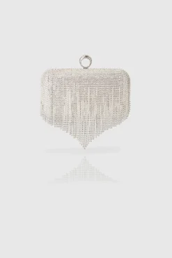 BABEYOND Handbags|Heart Shape Rhinestone Tassels Handbag