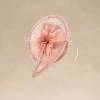 BABEYOND Headpieces & Fascinators|Irregular Brim Cocktail Fascinator Dusty Rose