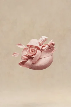 BABEYOND Headpieces & Fascinators|Lofty Pillbox Rose Fascinator