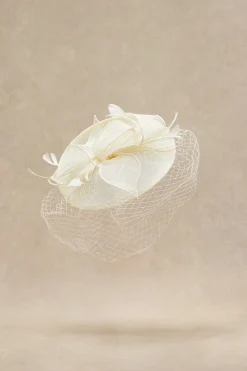 BABEYOND Headpieces & Fascinators|Mesh Bow Knots Pillbox Fascinator
