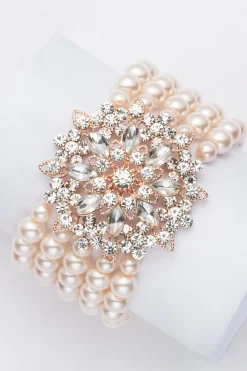 BABEYOND Jewelry|Multilayer Zircon Pearl Elastic Bracelet