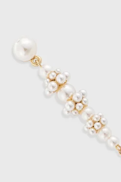 BABEYOND Jewelry|Pearl Cascading Drop Earrings White