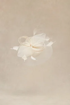 BABEYOND Headpieces & Fascinators|Pillbox Feather Bow Knot Fascinator