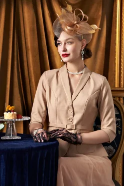 BABEYOND Headpieces & Fascinators|Pillbox Feather Bow Knot Fascinator