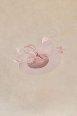 BABEYOND Headpieces & Fascinators|Pillbox Feather Bow Knot Fascinator