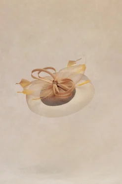 BABEYOND Headpieces & Fascinators|Pillbox Feather Bow Knot Fascinator