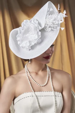 BABEYOND Headpieces & Fascinators|Pillbox Flower Flapper Fascinator