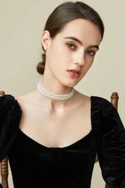 BABEYOND Jewelry|Remarkable Lustrous Imitation Pearl Choker White