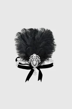 BABEYOND Headpieces & Fascinators|Retro Ostrich Feather Headband