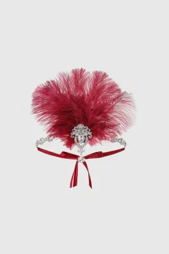 BABEYOND Headpieces & Fascinators|Retro Ostrich Feather Headband