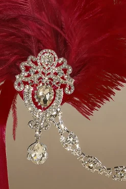 BABEYOND Headpieces & Fascinators|Retro Ostrich Feather Headband