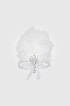 BABEYOND Headpieces & Fascinators|Retro Ostrich Feather Headband