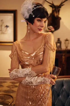 BABEYOND Headpieces & Fascinators|Retro Ostrich Feather Headband
