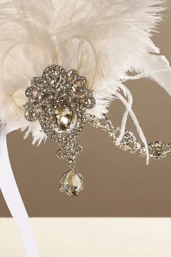BABEYOND Headpieces & Fascinators|Retro Ostrich Feather Headband