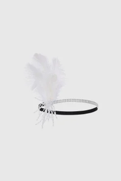 BABEYOND Headpieces & Fascinators|Rhinestone Beaded Tassel Headband