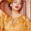 BABEYOND Headpieces & Fascinators|Rhinestone Chain Feather Headband Black/Gold