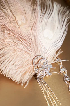 BABEYOND Headpieces & Fascinators|Rhinestone Chain Flapper Headband