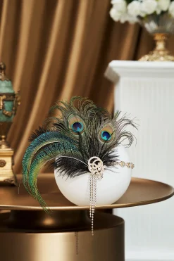 BABEYOND Headpieces & Fascinators|Rhinestone Chain Flapper Headband