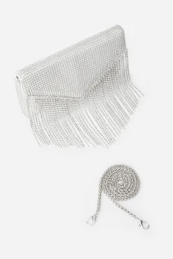 BABEYOND Handbags|Rhinestone Tassels Clutch Handbag