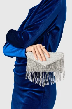 BABEYOND Handbags|Rhinestone Tassels Clutch Handbag