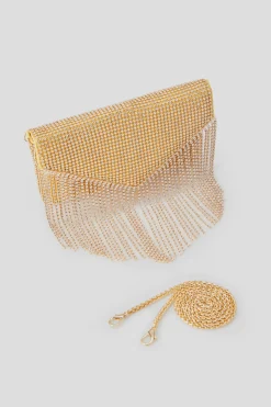 BABEYOND Handbags|Rhinestone Tassels Clutch Handbag