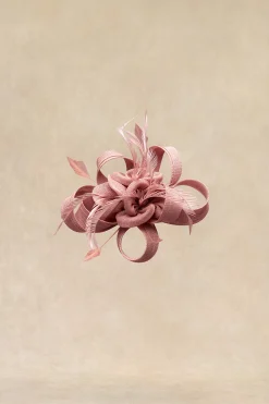 BABEYOND Headpieces & Fascinators|Ribbon Knot Feather Floral Fascinator