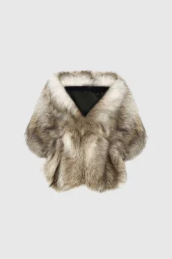 BABEYOND Shawls & Scarves|1920S Faux Fur Scarf Wrap Evening Cape