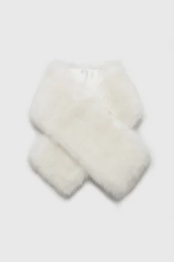 BABEYOND Shawls & Scarves|1920S Faux Fur Shoulder Collar Wrap