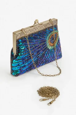 BABEYOND Handbags|1920S Gatsby Peacock Sequined Clutch