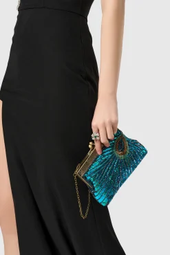 BABEYOND Handbags|1920S Gatsby Peacock Sequined Clutch