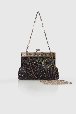 BABEYOND Handbags|1920S Gatsby Peacock Sequined Clutch