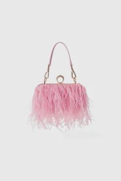 BABEYOND Handbags|1920S Luxury Ostrich Feather Clutch