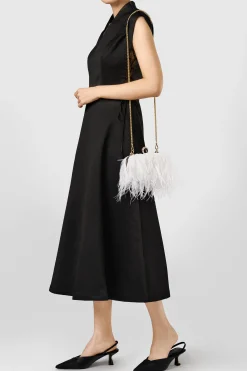 BABEYOND Handbags|1920S Luxury Ostrich Feather Clutch