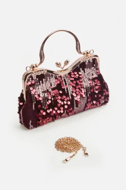 BABEYOND Handbags|1920S Luxury Velvet Sequin Clutch