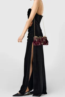BABEYOND Handbags|1920S Luxury Velvet Sequin Clutch