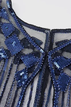 BABEYOND Shawls & Scarves|1920S Sequin Gatsby Evening Shawl