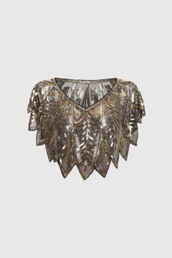 BABEYOND Shawls & Scarves|1920S Sequin Gatsby Flapper Shawl