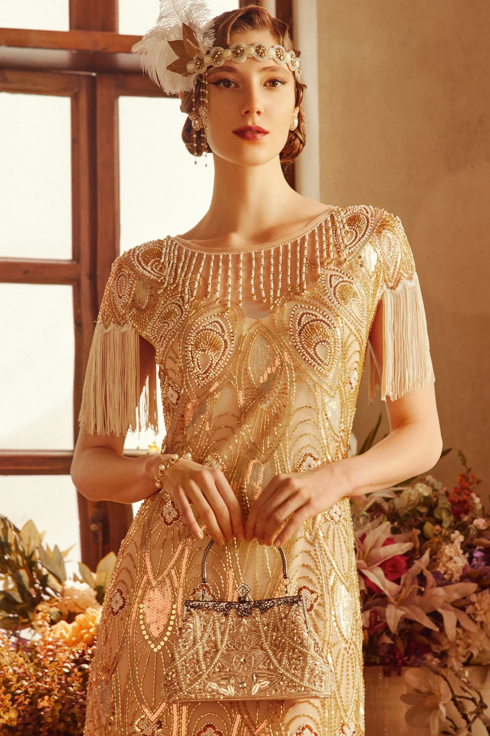 BABEYOND Handbags|1920S Vintage Flapper Beaded Clutch