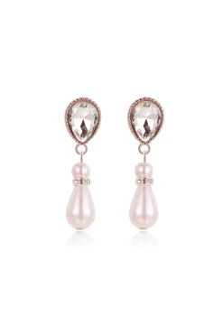 BABEYOND Jewelry|Shiny Elegant Pearl Necklace Set Rose Gold
