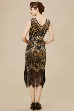 BABEYOND Dresses|Sleeveless V-Neck Cocktail Party Dress