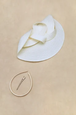 BABEYOND Headpieces & Fascinators|Straw Pillbox Race Day Fascinator