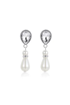 BABEYOND Jewelry|Styling Layered Pearl Rhinestone Necklace Set Cream