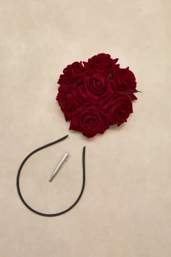 BABEYOND Headpieces & Fascinators|Stylish Pillbox Floral Feather Fascinator