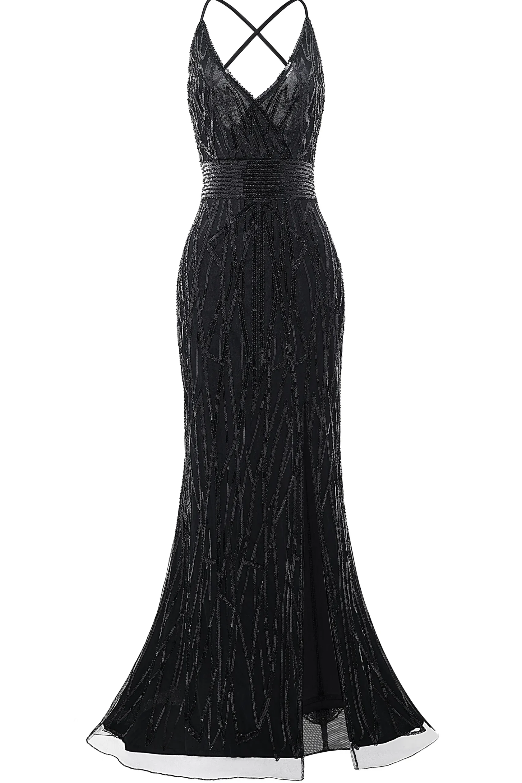 BABEYOND Dresses|Suspender High Slit Maxi Cocktail Dress