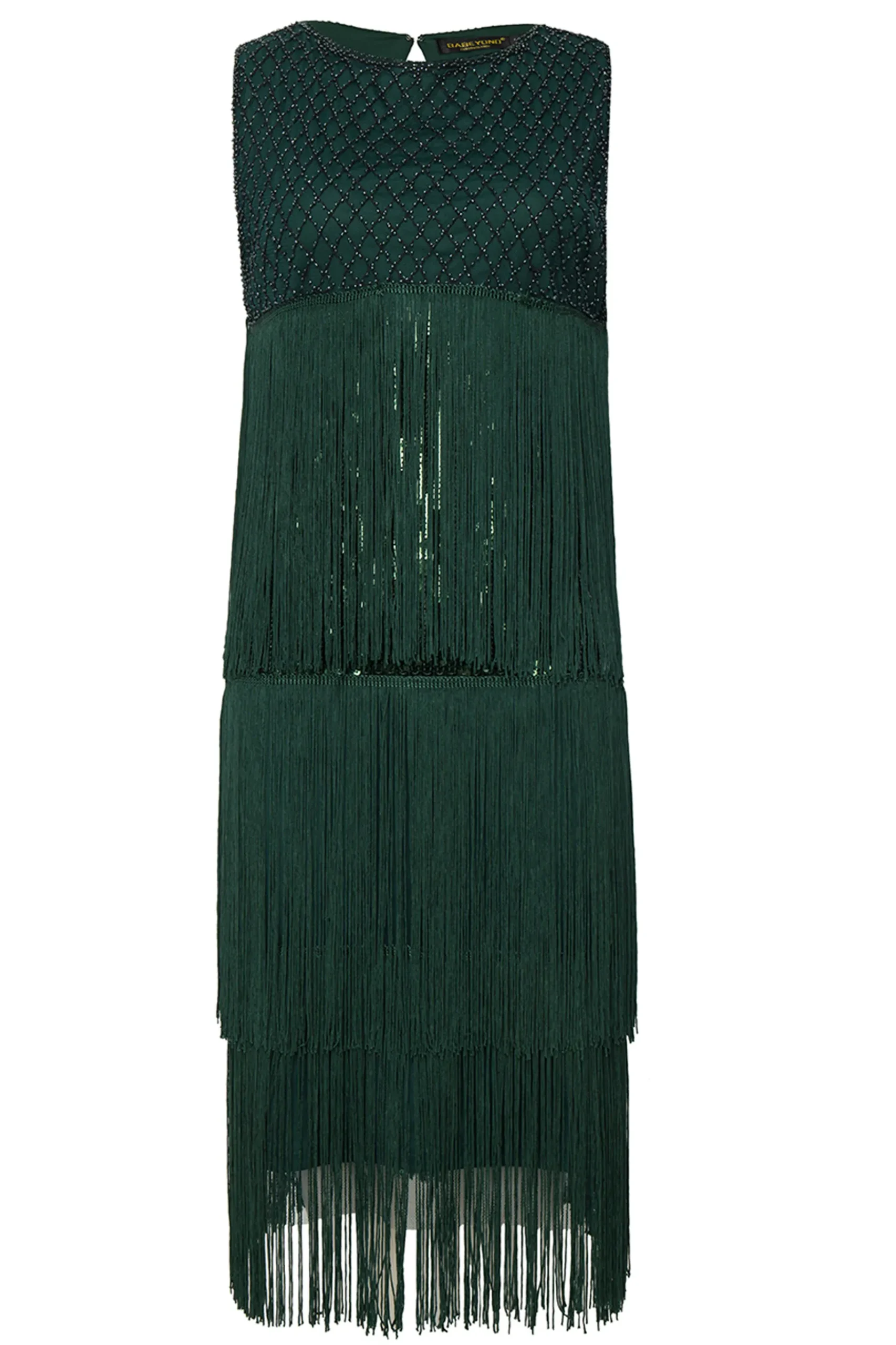 BABEYOND Dresses|Tiered Tassel Vintage Gatsby Dress