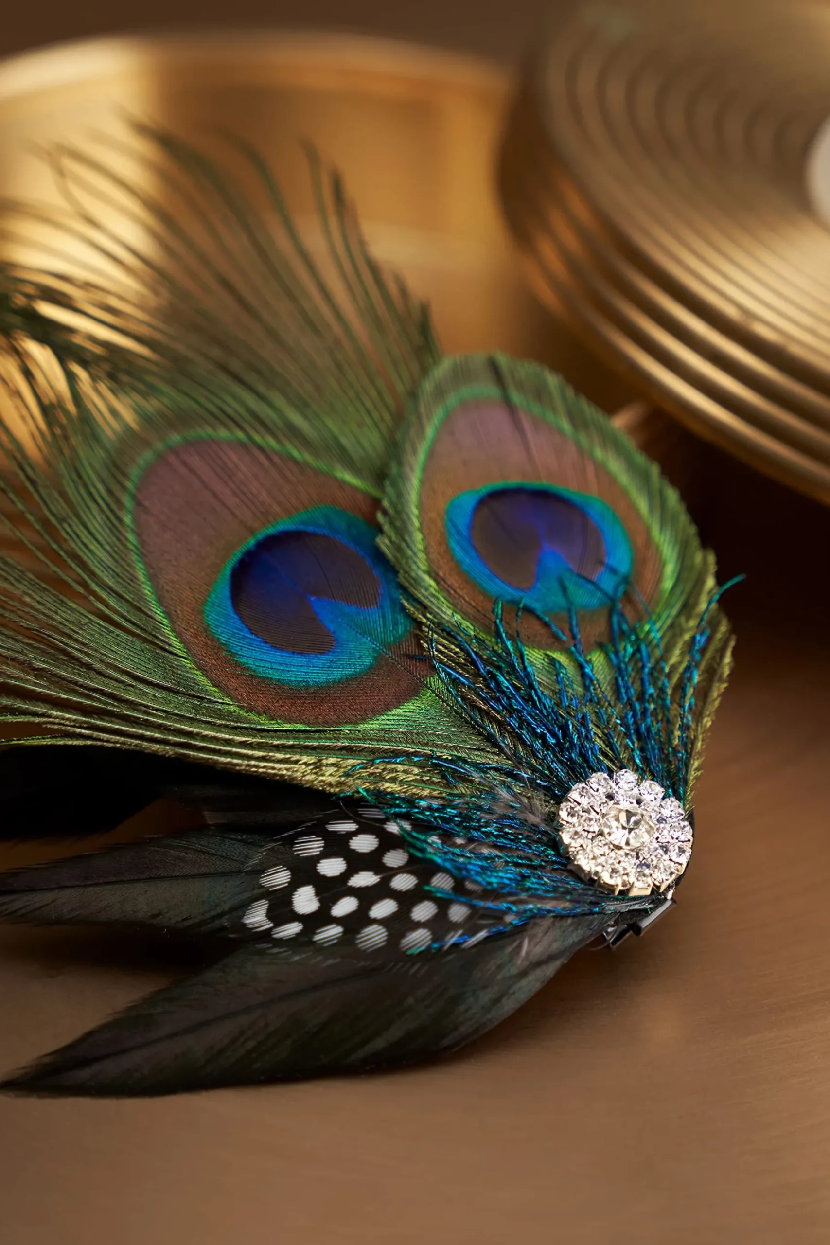 BABEYOND Headpieces & Fascinators|Vintage Rhinestone Hair Clip