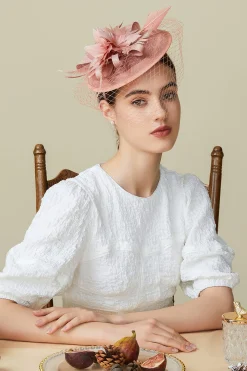 BABEYOND Headpieces & Fascinators|Vintage Veil Tea Party Fascinator