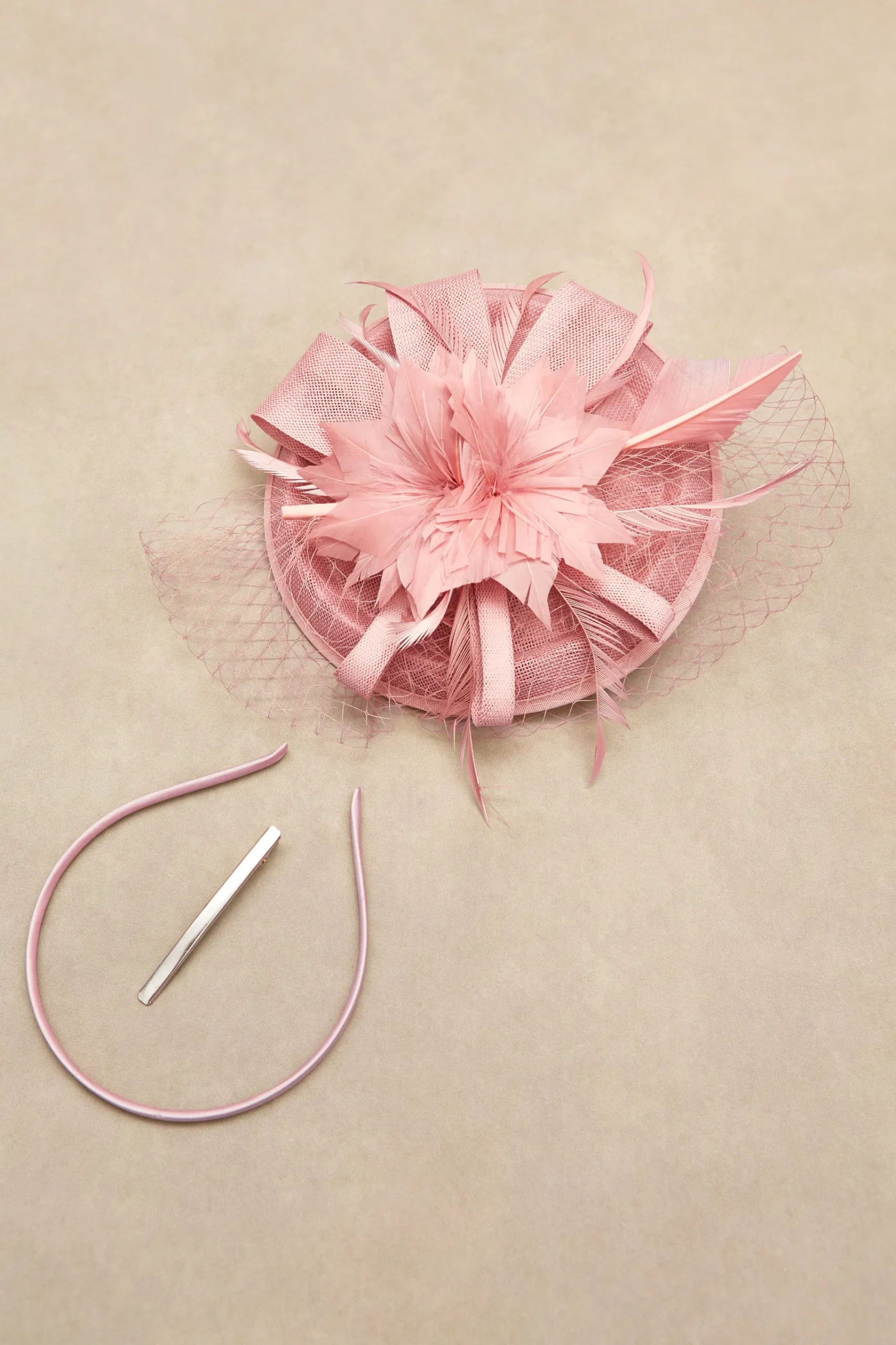 BABEYOND Headpieces & Fascinators|Vintage Veil Tea Party Fascinator