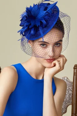 BABEYOND Headpieces & Fascinators|Vintage Veil Tea Party Fascinator
