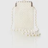 BABEYOND Handbags|Vintage White Pearl Evening Clutch Cream